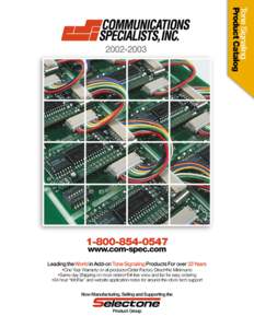 ENCODER-DECODERS, CTCSS, DCS  Also known as: PL™, DPL™ Call Guard™, Channel Guard™, Digital Channel Guard™ TS-64 $54.95