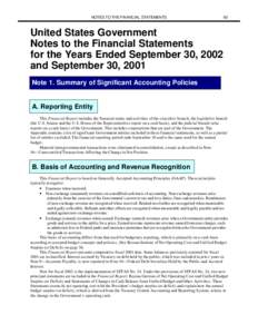 NOTES TO THE FINANCIAL STATEMENTS  93 United States Government