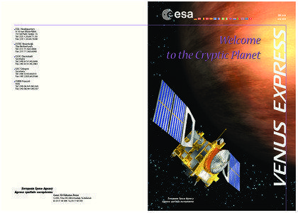Venus / European Space Agency / Venera / Magellan / Pioneer Venus project / Observations and explorations of Venus / Mars Express / Lander / Space exploration / Spacecraft / Spaceflight / Space technology