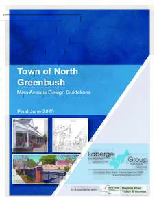 Town of North Greenbush Main Avenue Design Guidelines Final June7112 •