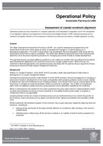 Assessment of coastal revetment alignment
