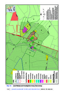 Map 2A – Land Release and Investigation Areas, Cowaramup  Vacant Land - Industrial ●