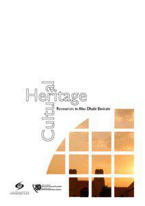 Resources in Abu Dhabi Emirate  CULTURAL HERITAGE RESOURCES