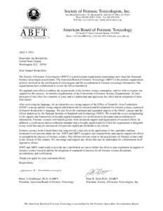 AMERICAN BOARD OF FORENSIC TOXICOLOGY, INC