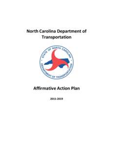 North Carolina Department of Transportation Affirmative Action Plan