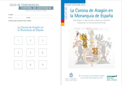 La Corona de Aragón - Folleto.pmd