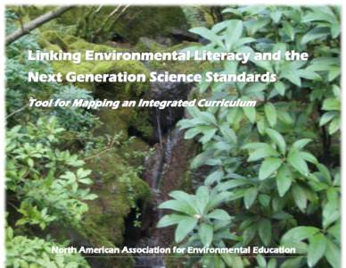 Linking Environmental Literacy and the Next Generation Science Standards (NGSS)