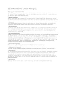Microsoft Word - Särskilda villkor för Unified Messaging.doc