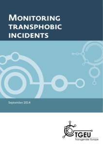 Monitoring transphobic incidents September 2014