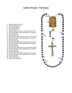 Catholic Prayers: The Rosary