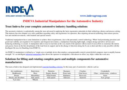 Microsoft Word - Industrial Manipulators-Automotive-Industry.docx
