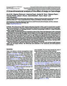 European Journal of Orthodontics–511 doi:ejo/cjs107 Advance Access publication 28 January 2013 © The AuthorPublished by Oxford University Press on behalf of the European Orthodontic Societ