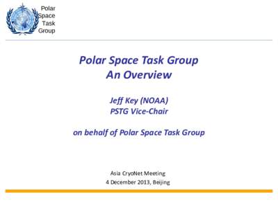 Polar Space Task Group  Polar Space Task Group