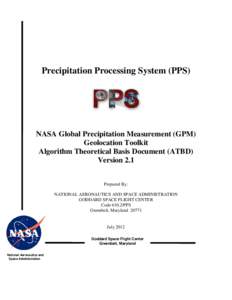 Precipitation Processing System (PPS)