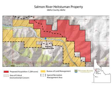 Salmon River Heitstuman Property Idaho County, Idaho Pine Bar Recreation Site