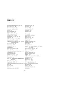 Index Associativity, 27, 45 A-Priori Algorithm, 224, 225, 231 Attribute, 33 Accessible page, 199 Auction, 305