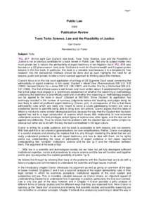 Page1  Public LawPublication Review