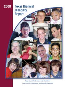 2008 Texas Biennial Disability Report