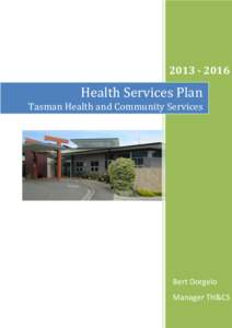 [removed]Health Services Plan Tasman Health and Community Services