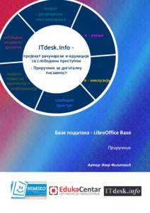 Priručnik Baze podataka - LibreOffice Base