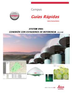 Campus  Guías Rápidas Leica Geosystems  SYSTEM VIVA:
