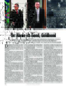 AXEL SCHMIDT / ACTION PRESS  Minister Eichel, Bundesbankchef Weber, Reichsbank-Goldschatz in Salzstollen bei Merkers (1945): Die US-Armee war schneller SPEKULANTEN  Ihr Name ist Bond, Goldbond
