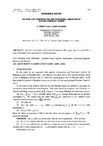 Internat. J. Math. & Math. Sci. VOL. 16 NO[removed][removed]RESEARCH NOTES