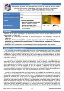 Automated impedance metrology extending the quantum toolbox for electricity (EMRP-2012 SIB53, AIM QuTE)