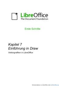 Erste Schritte  Kapitel 7 Einführung in Draw Vektorgrafiken in LibreOffice