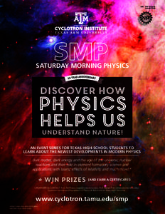 NSF: PHYPHYSATURDAY MORNING PHYSICS  discover how