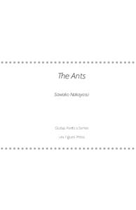 The Ants Sawako Nakayasu Global Poetics Series Les Figues Press