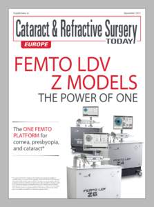 Supplement to  September 2012 FEMTO LDV Z MODELS