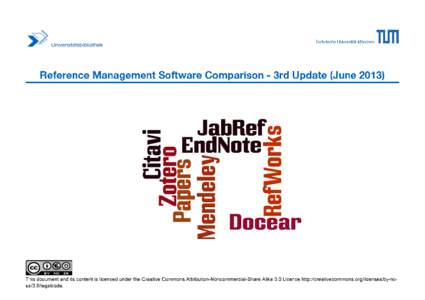 Version Vergleich Literaturverwaltungsprogramme_3.Aktualisierung_2013_engl