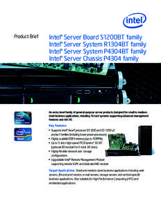 Intel Server Board S1200BT Product Brief004US