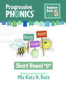 Beginner Phonics Book 5 - Short Vowel 