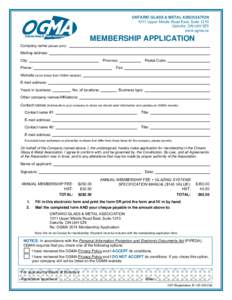 Microsoft Word - OGMA Membership Application 2011.doc