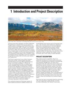 CHAPTER 1: Introduction and Project Description (Rocky Mountain Front Conservation Area Expansion: Land Protection Plan)