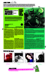 LAGOON / GEMINI Liner Notes INSTRUCTIONS: take to your locally owned copy shop (or faceless corporate office supply chain) and ask the friendly copy person to print you one color 11 x 17 copy of this PDF on regular stock