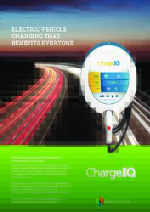 ELECTRIC VEHICLE CHARGING THAT BENEFITS EVERYONE Allow drivers and network operators to cooperate in real-time