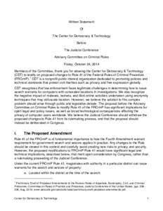 Searches and seizures / Privacy of telecommunications / Computer network security / Cyberwarfare / Fourth Amendment to the United States Constitution / Electronic Communications Privacy Act / Search warrant / Patriot Act / Riley v. California / Probable cause / Search and seizure / Computer security