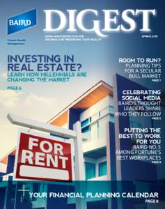 DIGEST NEWS AND PERSPECTIVE FOR GROWING AND PRESERVING YOUR WEALTH INVESTING IN REAL ESTATE?