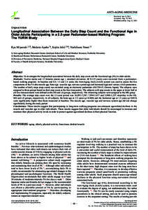 Received: Apr. 8, 2013 Accepted: Aug. 19, 2013 Published online: Aug. 31, 2013 Original Article