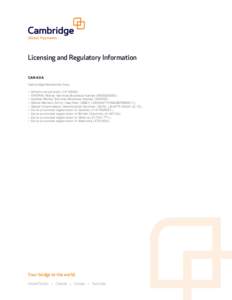 Record of Licensing and Regulatory Information - UPDATEDpdf