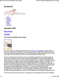Bookslut | The Calculus of Friendship by Steven Strogatz  1 of 5 http://www.bookslut.com/nonfiction/2009_09_015101.php