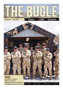 Issue 186 | June 2013   Sounding “The Bugle” News from Abroad   Keeping the Home Fires Burning