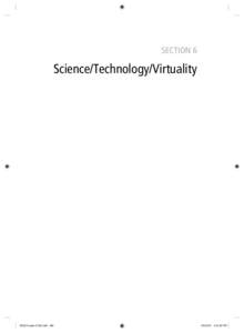 SECTION 6  Science/Technology/Virtuality 5633-Crysler-Ch26.indd 469
