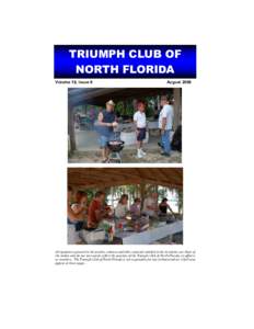 TRIUMPH CLUB OF NORTH FLORIDA Volume 18, Issue 8 August 2006