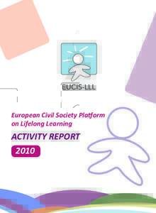 European Civil Society Platform on Lifelong Learning ACTIVITY REPORT 2010