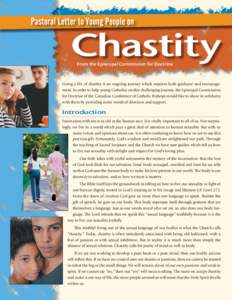 © Photos.com  Pastoral Letter to Young People on Chastity From the Episcopal Commission for Doctrine