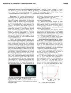 Spacecraft / Phobos / CRISM / Stickney / Astronomy on Mars / Mars Reconnaissance Orbiter / Deimos / Exploration of Mars / Asteroid / Moons of Mars / Spaceflight / Mars